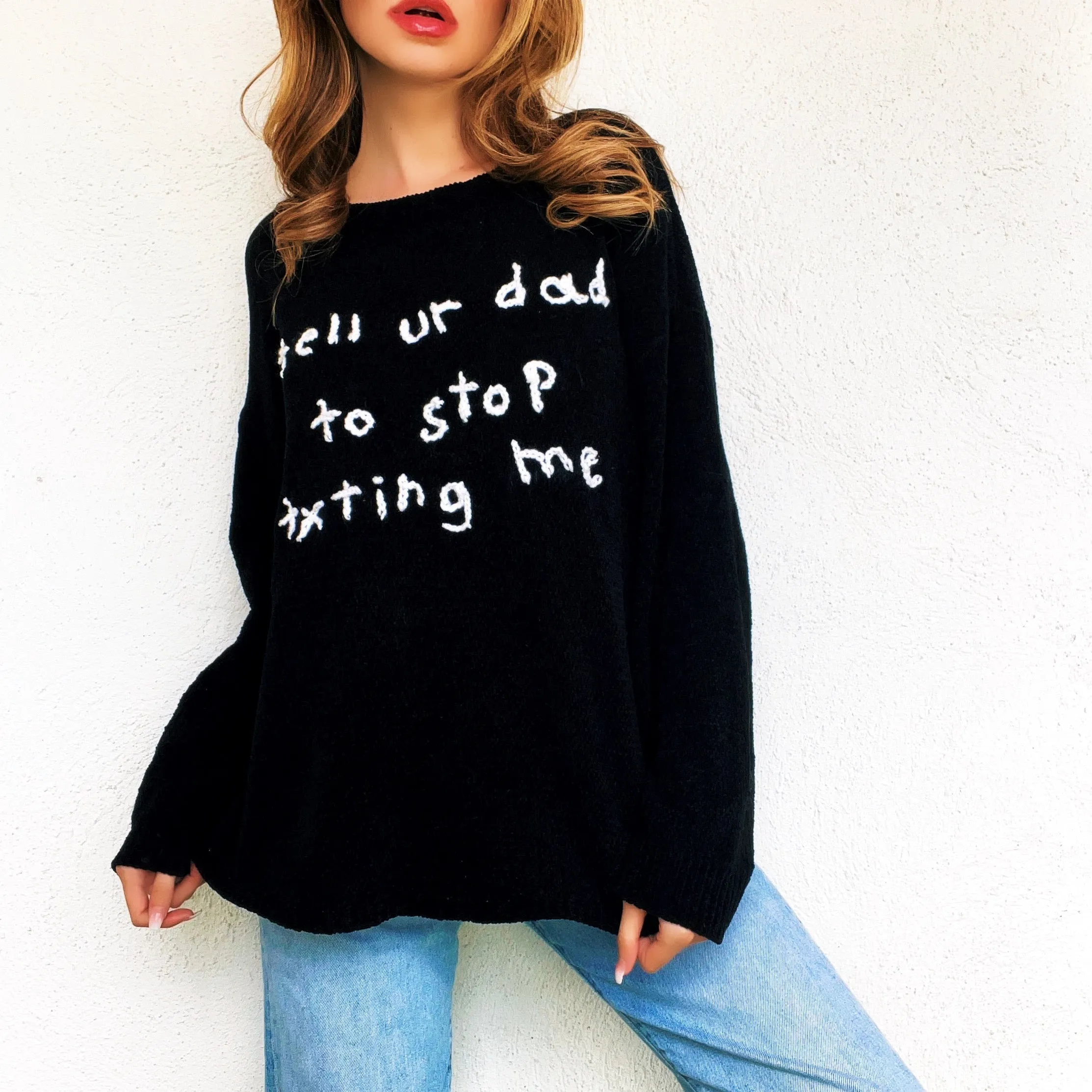 Dad's A Creep Sweater