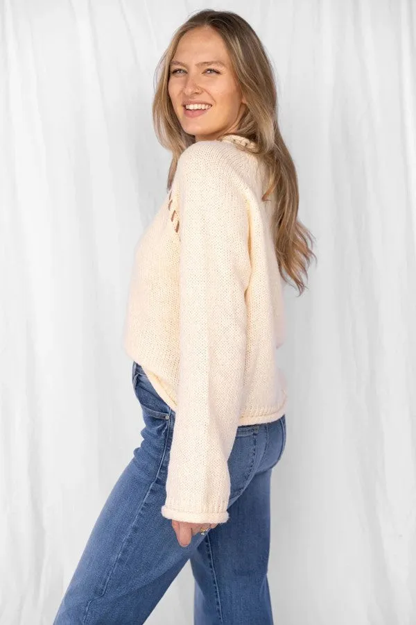 Reyna Stitch Detail Sweater